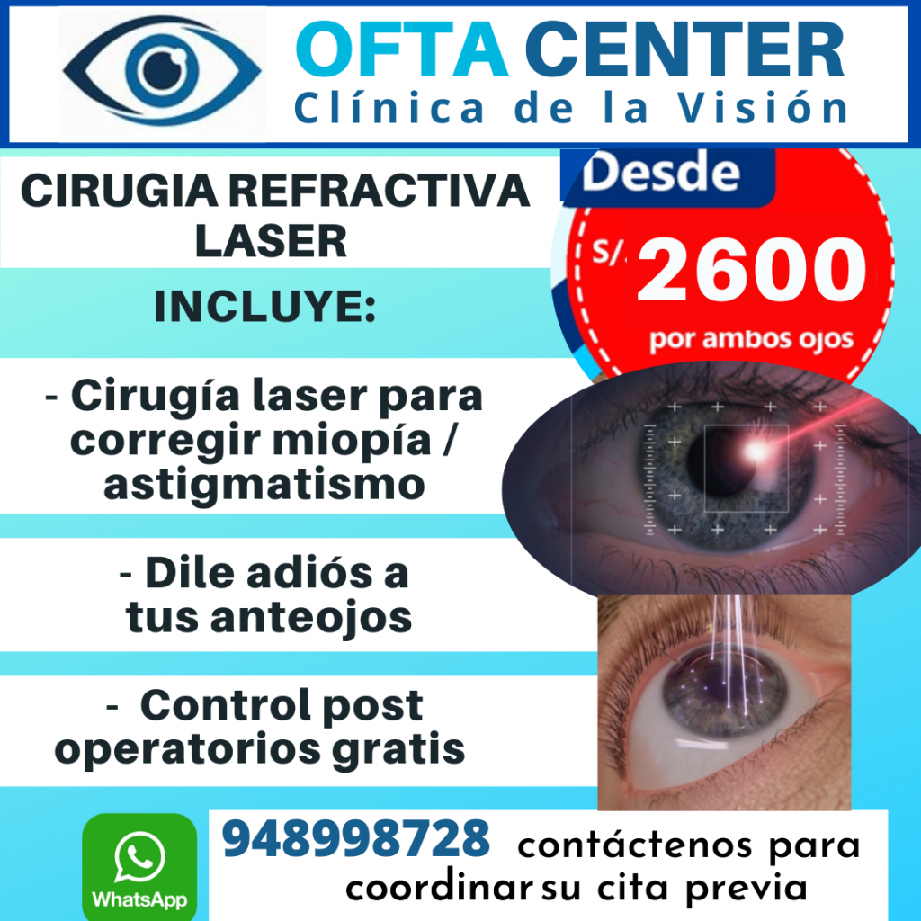Oferta Cirugía de Catarata OFTACENTER