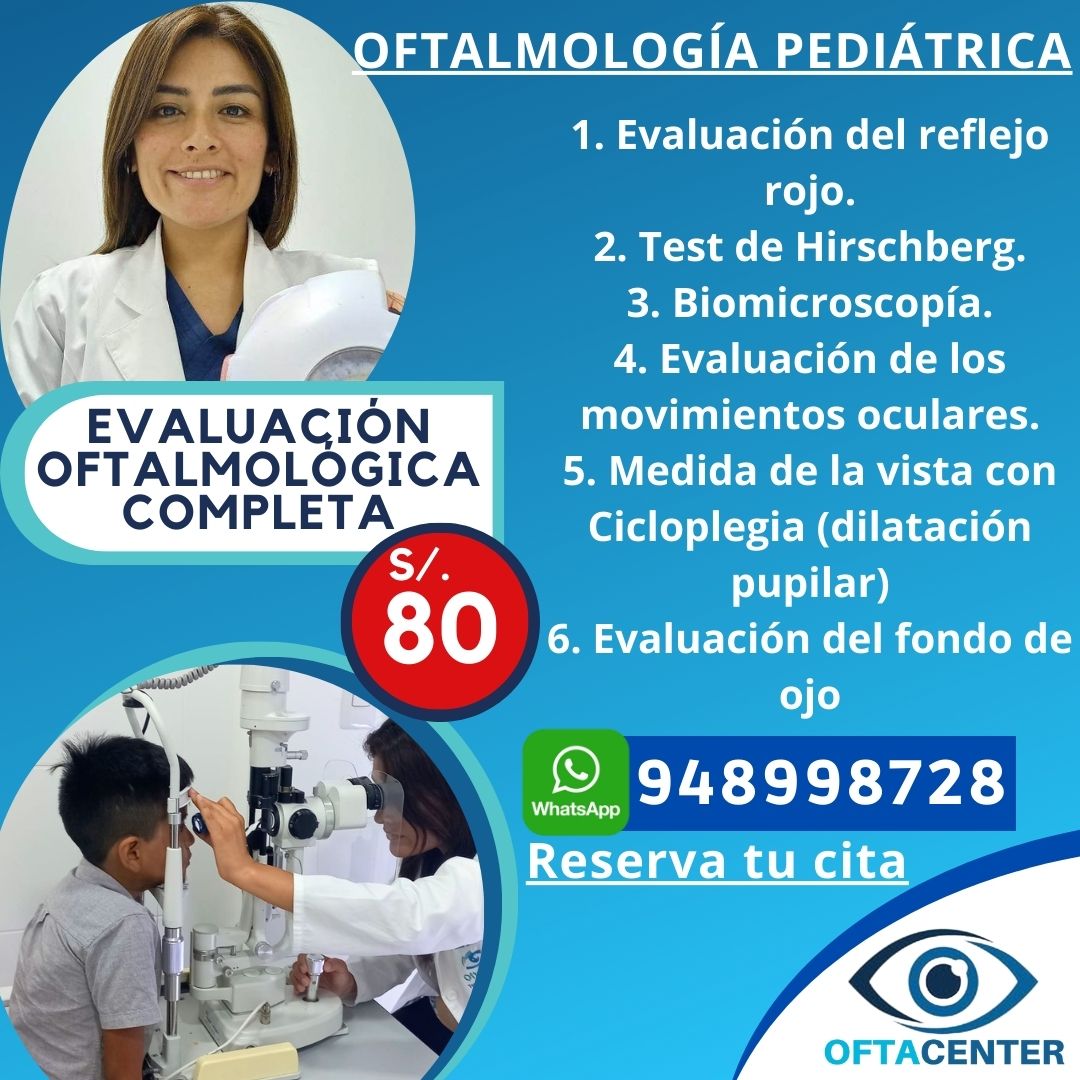 oftalmologia pediatrica lima